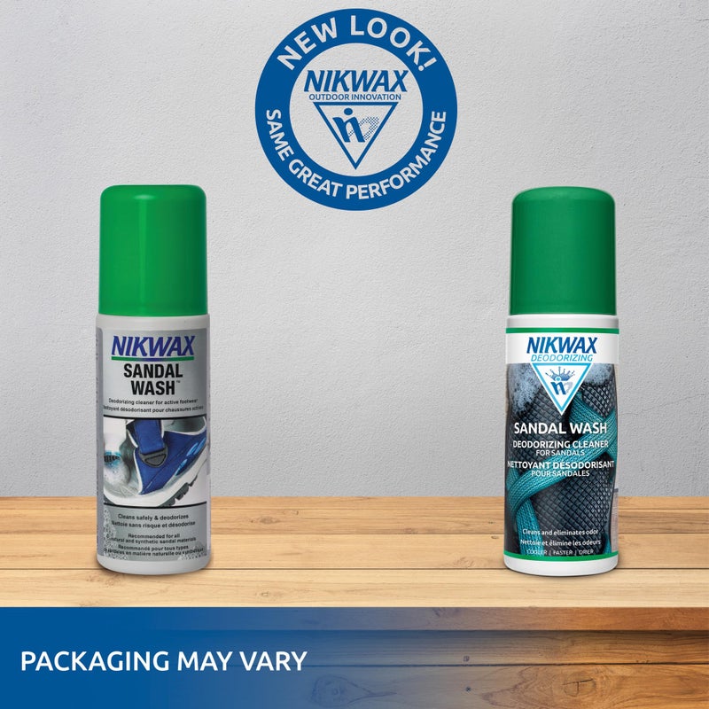 Nikwax Sandal Wash for Cleaning and Deodorizing Sandals, Climbing Shoes, and Sockless Footwear - Image 2